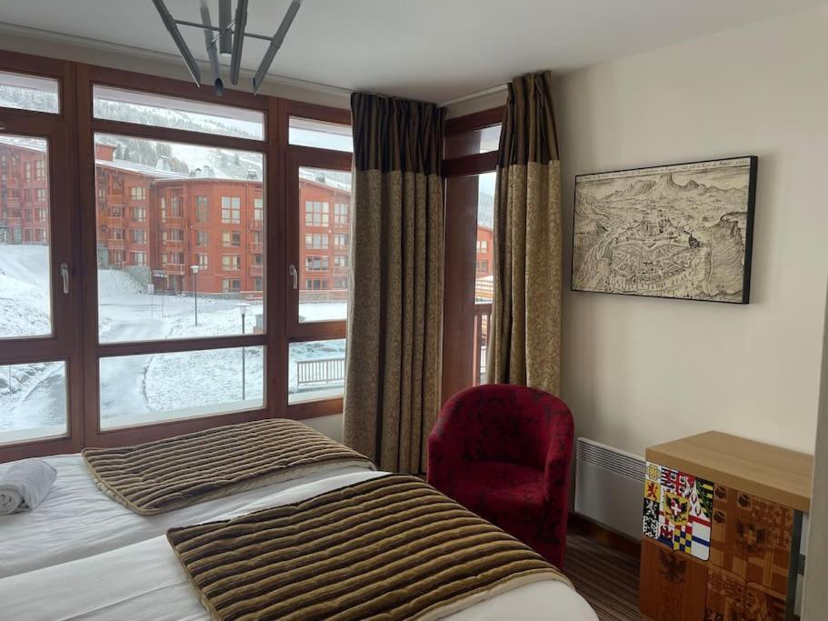 Confort Et Espace Pour Cet Appartement Duplex De 100 M2 Avec Grand Sejour Expose Sud Avec Cheminee, 4 Chambres , Acces Direct Aux Pistes De Ski Et Au Golf Dans La Residence Edenarc Avec Piscine, Jacuzzi Et Spa Bourg-Saint-Maurice Exterior foto